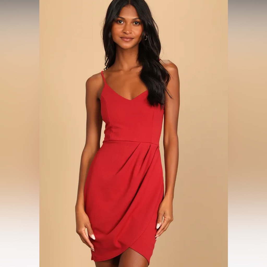 Lulu’s Red Bodycon Dress